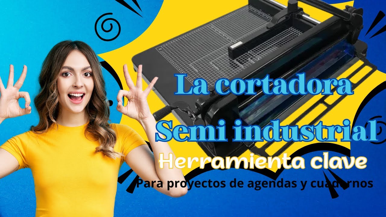 ¡Así funciona la cortadora industrial más práctica!