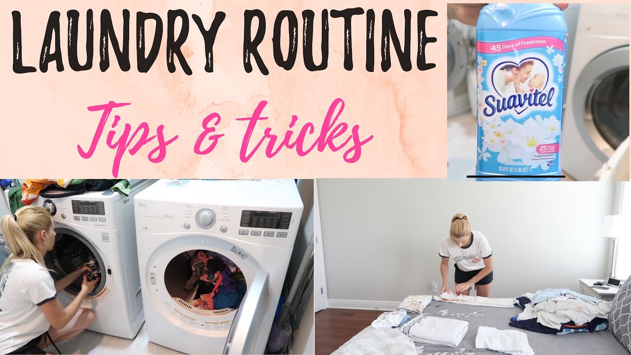 LAUNDRY ROUTINE / tips and tricks / Laundry motivation