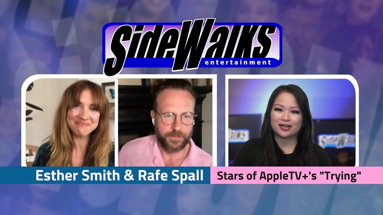 Esther Smith and Rafe Spall on Apple TV+'s Trying and pandemic