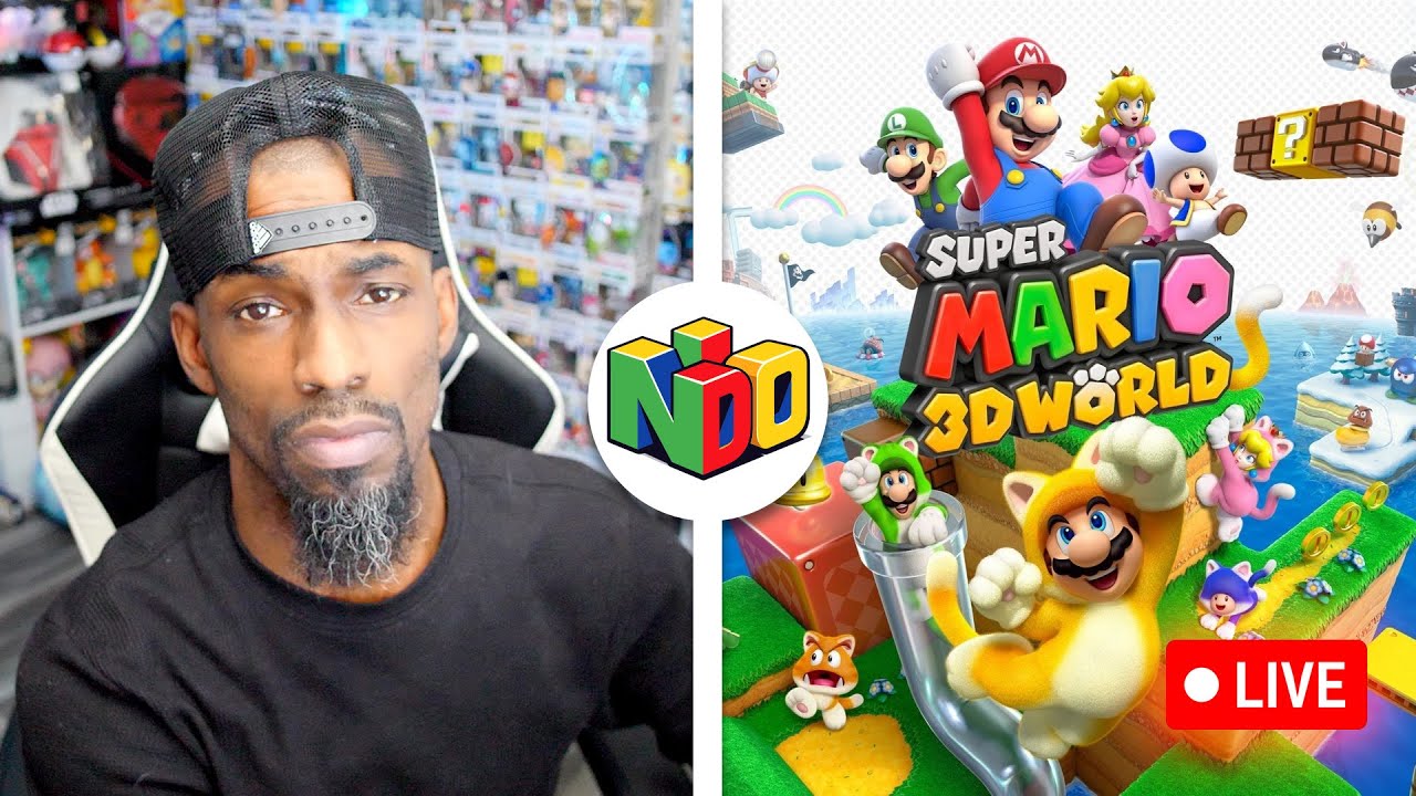 Super Mario 3D World – All Stars & Stamps World 4 #supermario3dworld #live