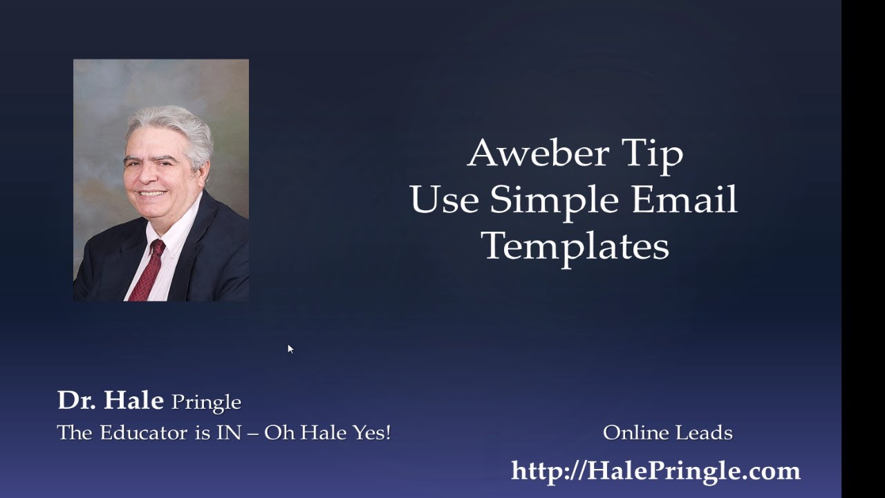 AWeber   Simple Email Templates