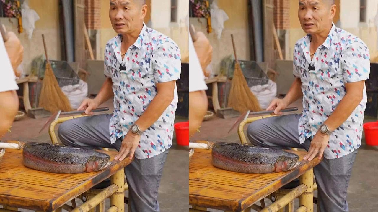 三纹鱼这次到底要怎么吃，难道还可以做柠檬酸菜三纹鱼？#我的乡村生活 #舌尖上的乡村 #抖音美食推荐官