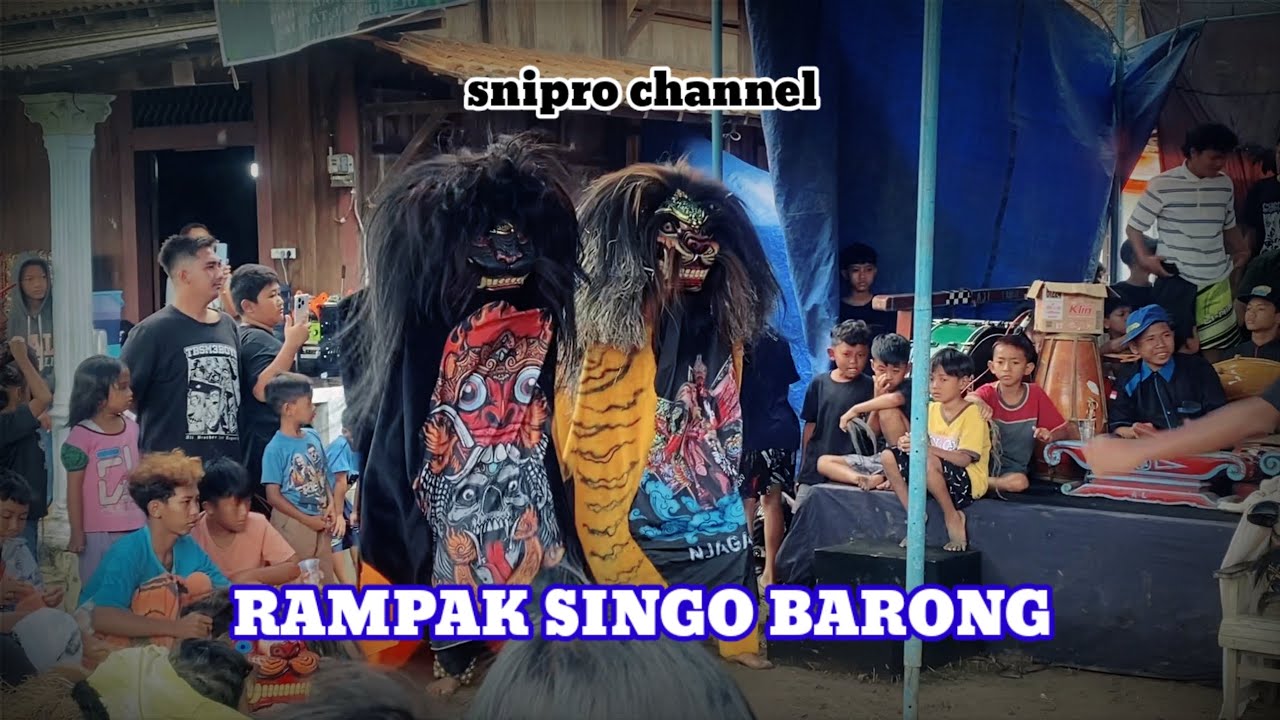 Rampak singo barong bersama putro dewo budoyo dkk