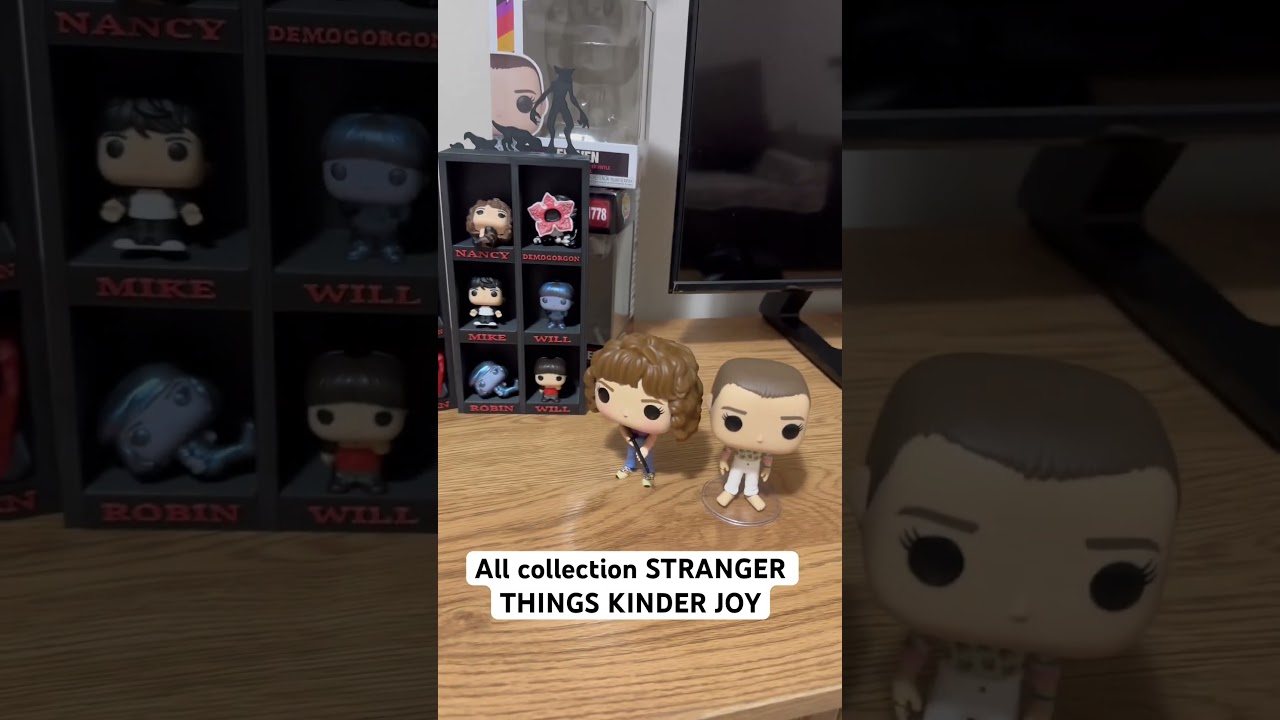 All collection Stranger Things kinder joy #funkopop #strangerthings