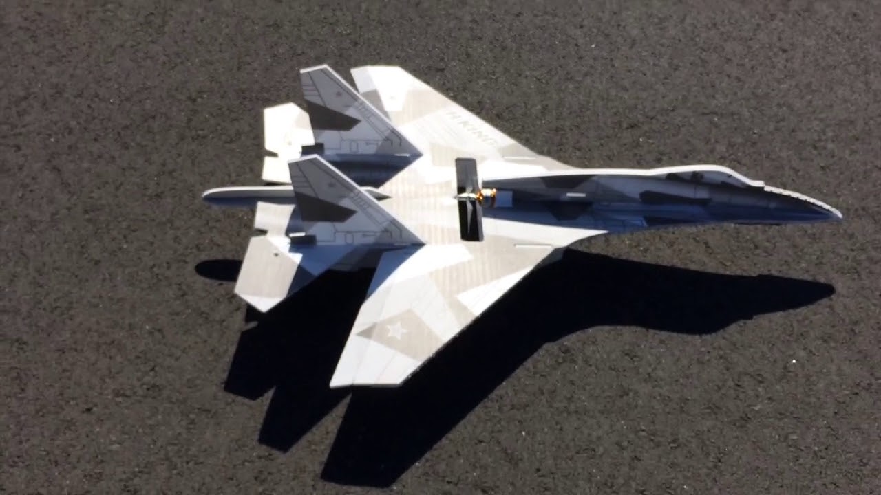 H-King SU-27 - Glue-N-Go - Foamboard Kit - HobbyKing - Part 1