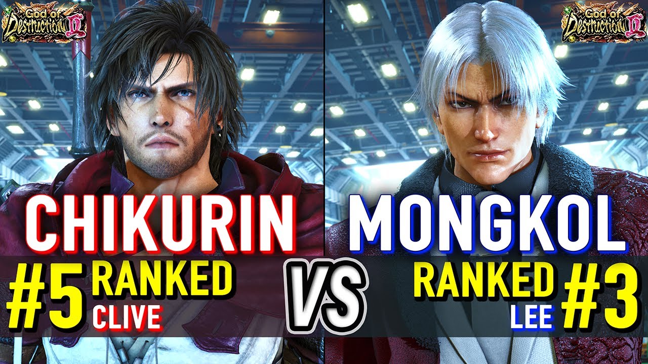 T8 🔥 CHIKURIN (#5 Ranked Clive) vs MONGKOL (#3 Ranked Lee) 🔥 Tekken 8 High Level Gameplay