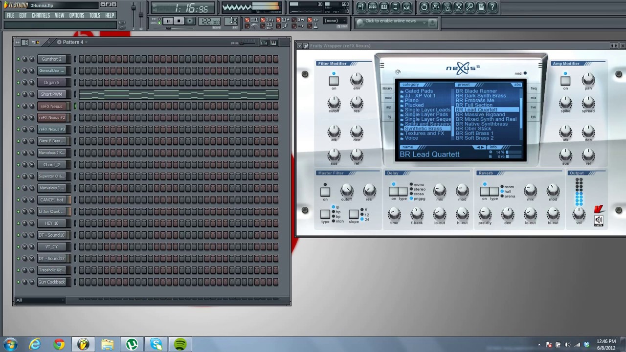 Chief Keef - 3Hunna Instrumental Remake fl studio!!!