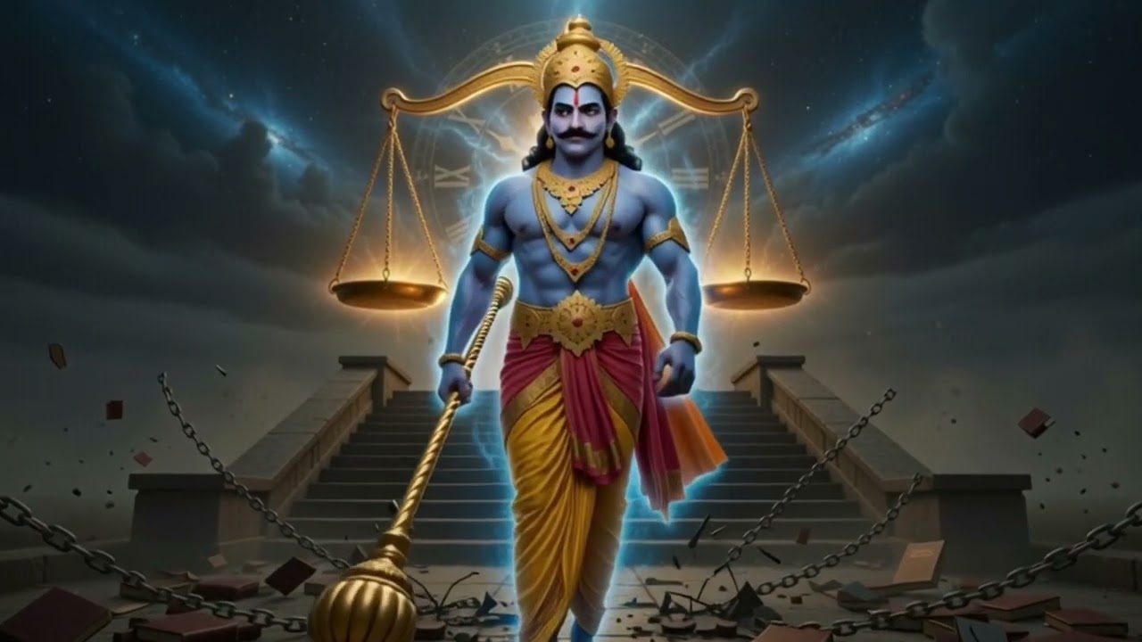 जिस दिन रावण ने शनि को कैद किया, उसी दिन लंका जलना तय हो गया! #JaiShaniDev #Ravan #Ramayan #Hanuman