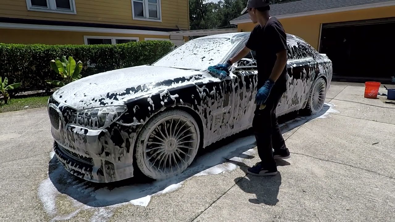 IDetailCars - Alpina B7 Exterior Detailing ASMR