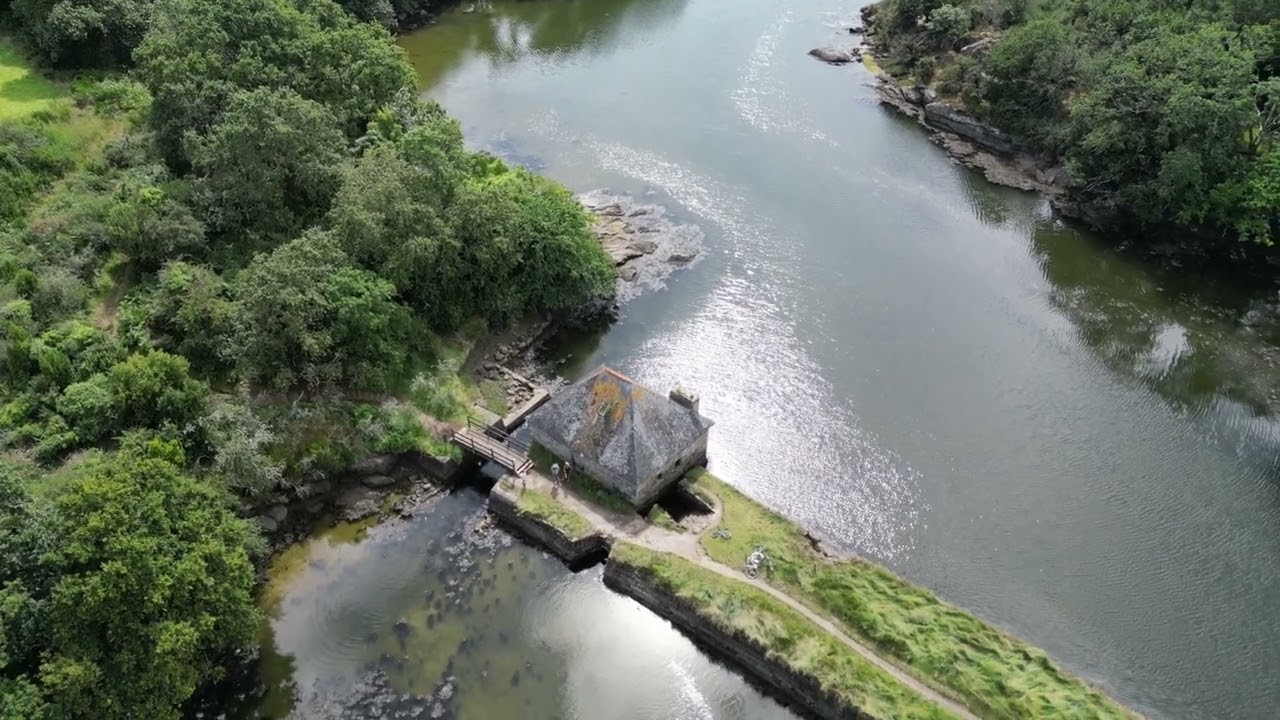 Le Minaouët à marée haute