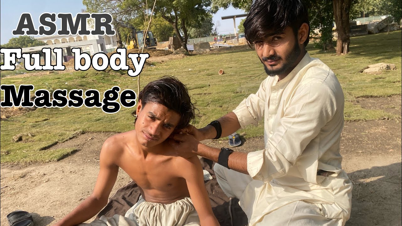 ASMR full body massage