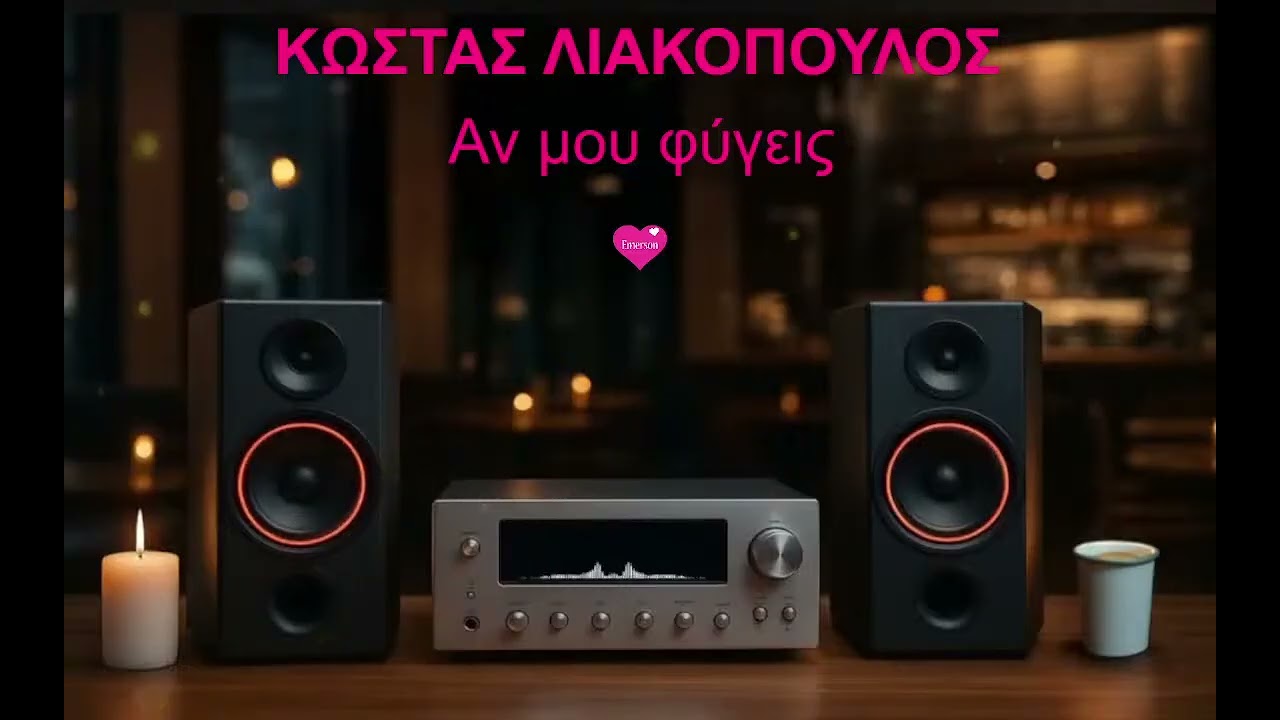 ΚΩΣΤΑΣ ΛΙΑΚΟΠΟΥΛΟΣ Αν μου φύγεις Radio🎧Emerson