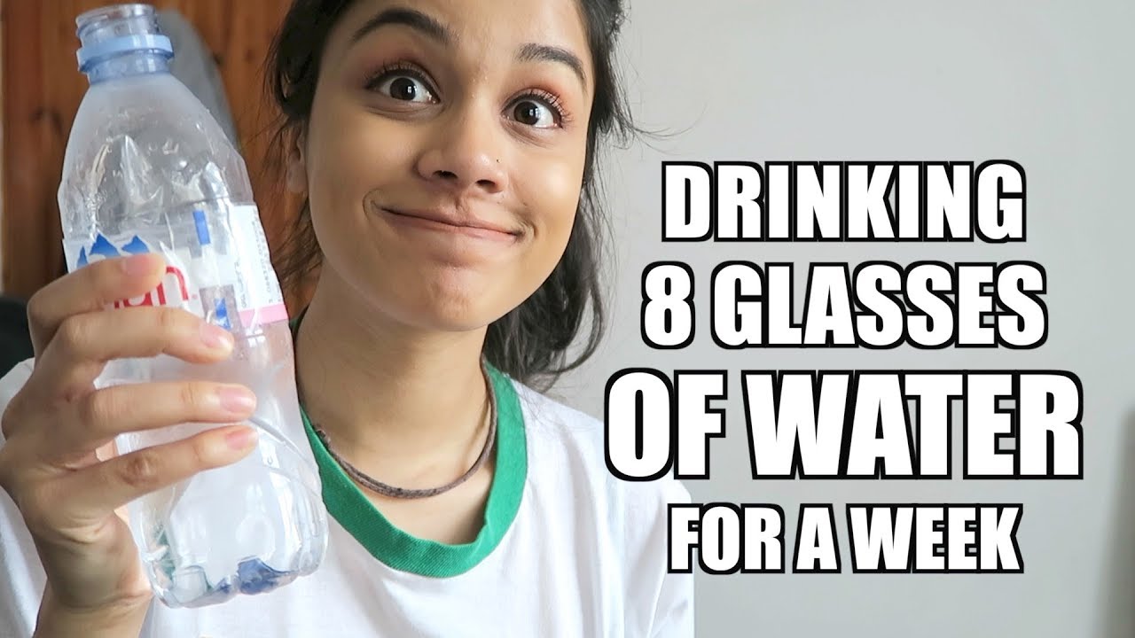 Drinking 8 Glasses Of Water For A Week | TAZ TRIES