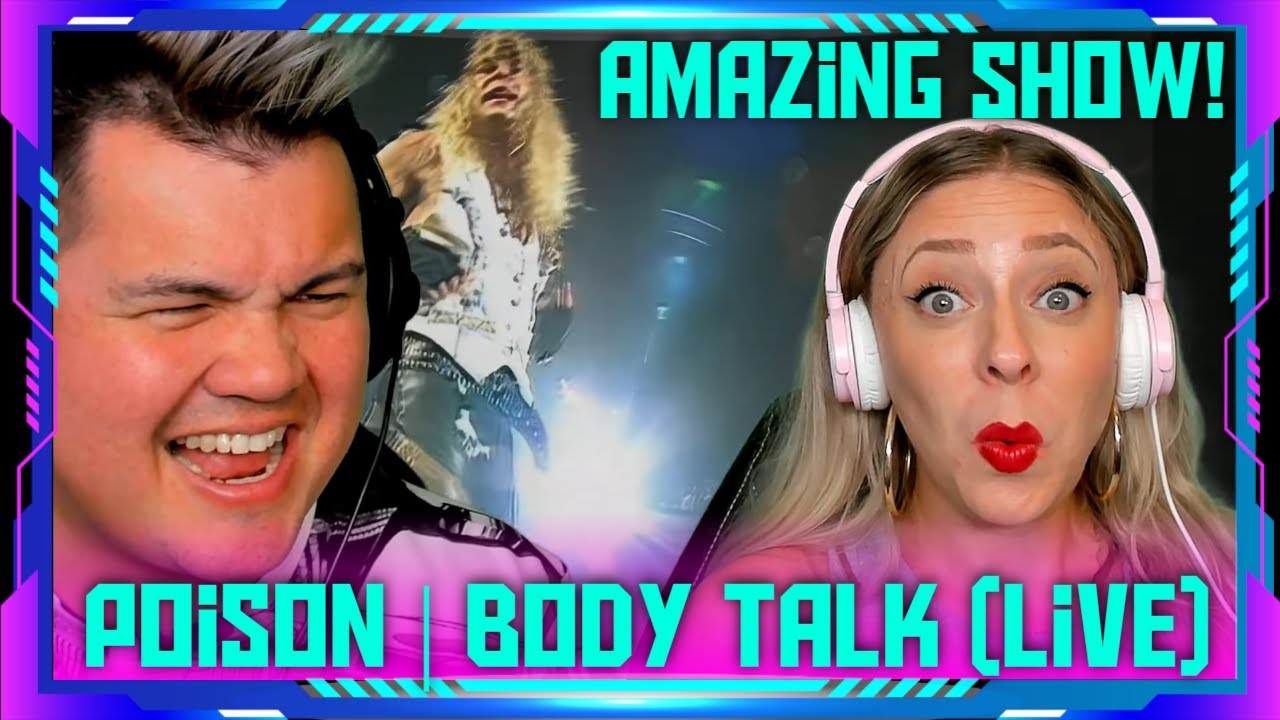 Millennials Reaction to Poison - Body Talk (Hammersmith Odeon 1993) | THE WOLF HUNTERZ Jon and Dolly