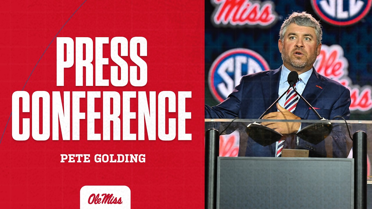PRESSER | Pete Golding - SEC Electronic Media Set (07-22-26)