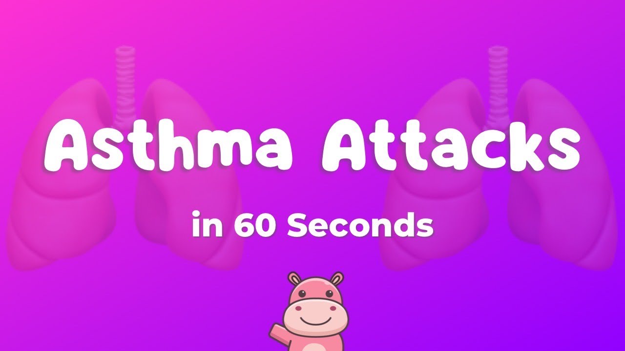 🫁 Asthma Attacks (Explained in 60 seconds)
