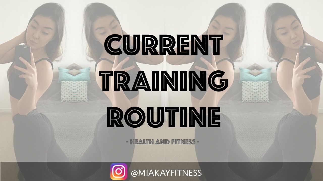 My Current Fitness Routine  December 2016 @miakayfitness
