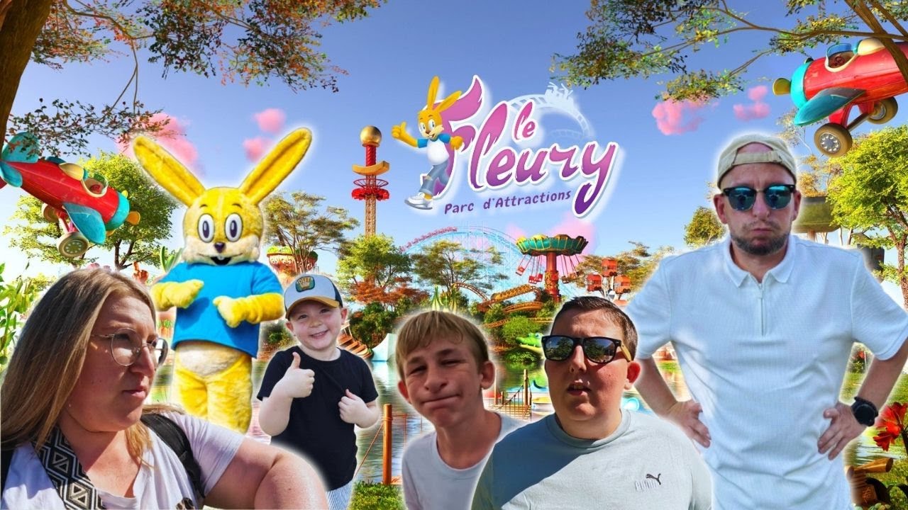 Vlog 2025 Le Fleury : le paradis des manèges dans le Nord 🌞🎠
