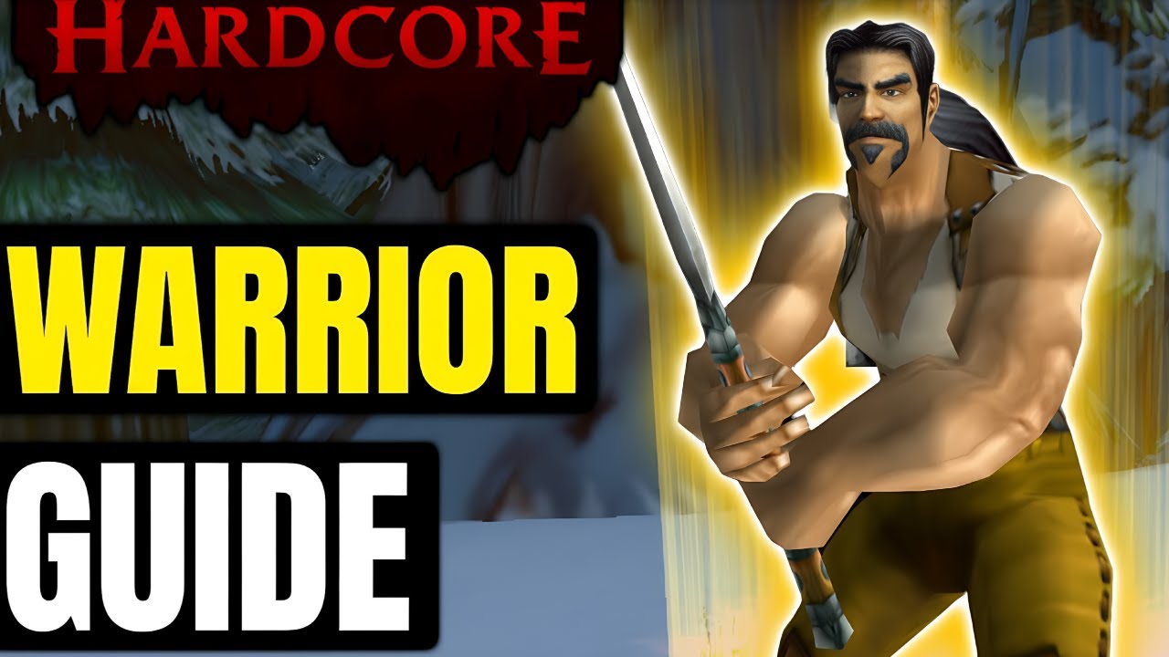 Warrior Leveling Guide 1-60 in Hardcore Classic WoW