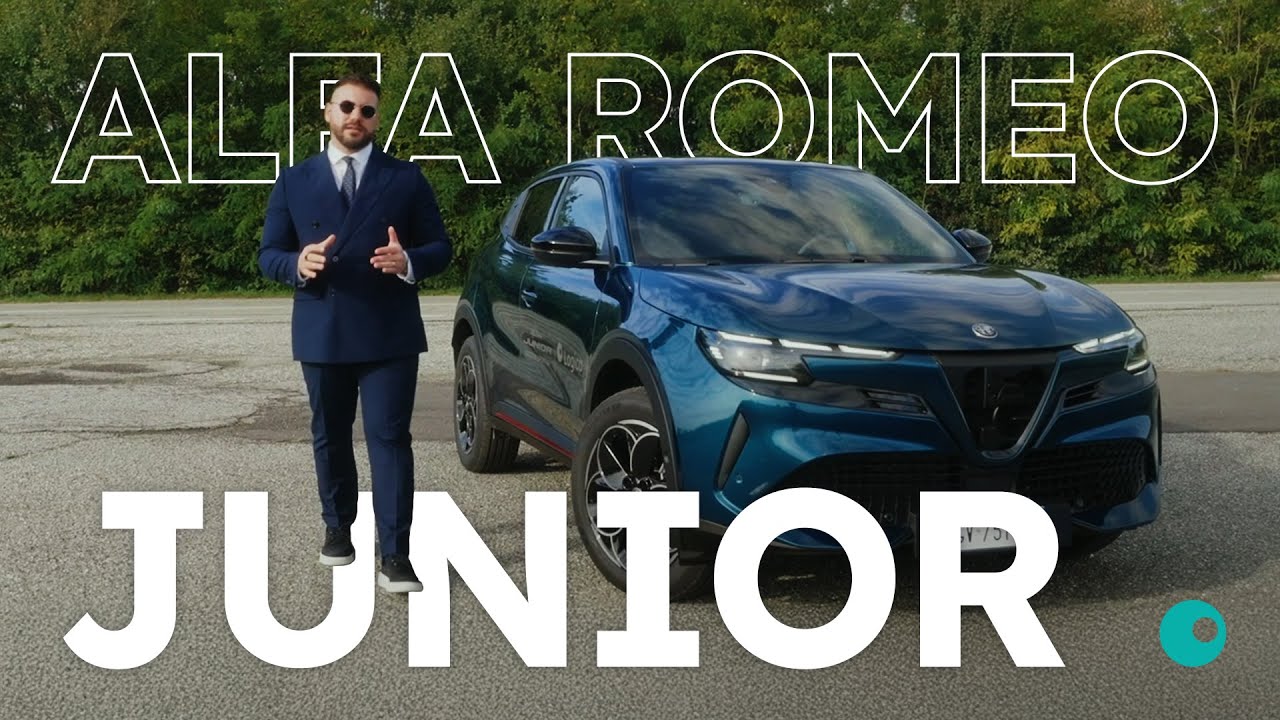 Alfa Romeo JUNIOR - VIDEORECENSIONE dell'Alfa Romeo, ELETTRICA e Ibrida, più DISCUSSA della storia.