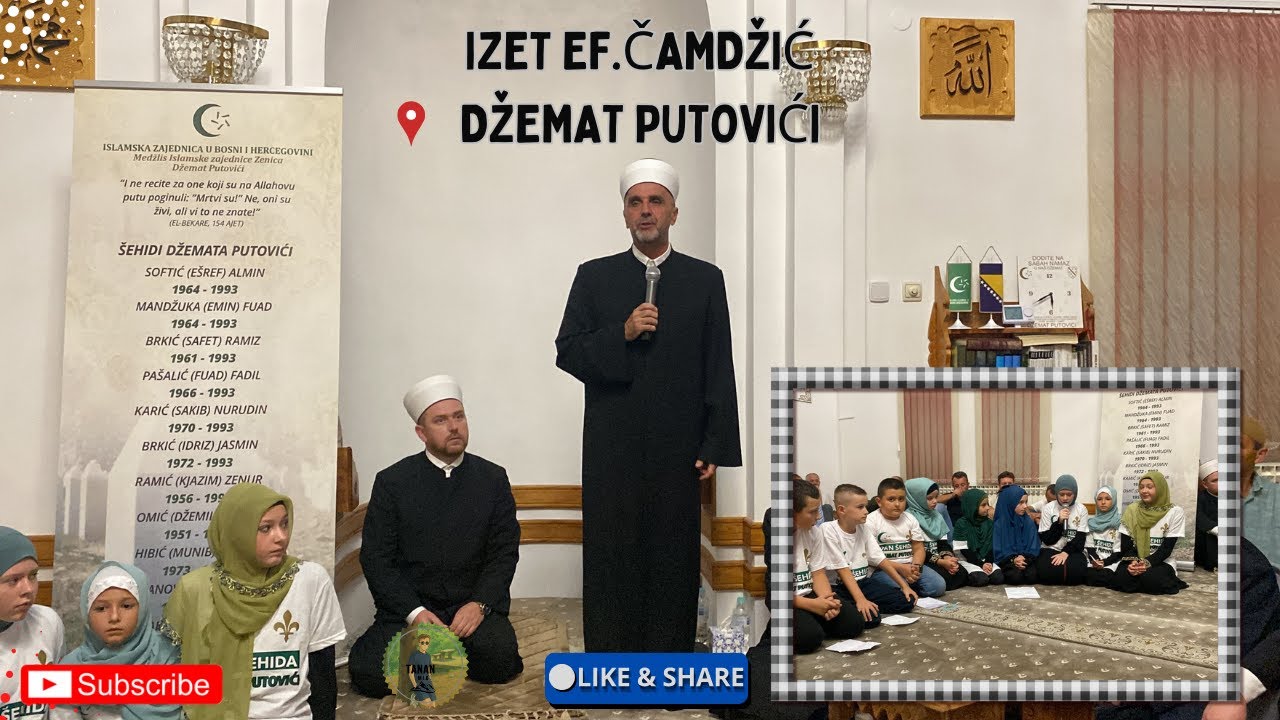 GOST PREDAVAČ IZET EF. ČAMDŽIĆ DŽEMAT PUTOVIĆI