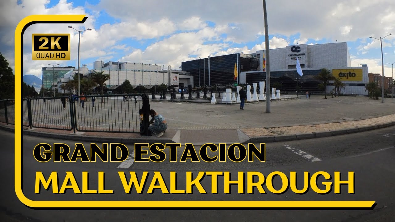 Grand Estacion Mall Walkthrough! Bogota, Colombia!