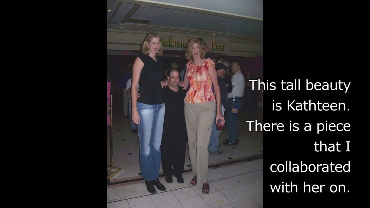 Legendary tall beauty　Ellen Bayer  210㎝　６ft 10in    tall woman