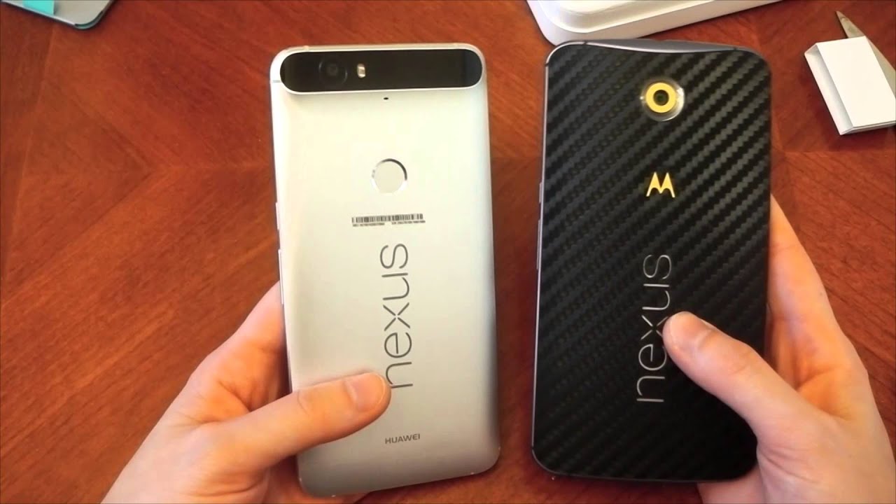 Huawei Nexus 6P  - Unboxing / Initial boot