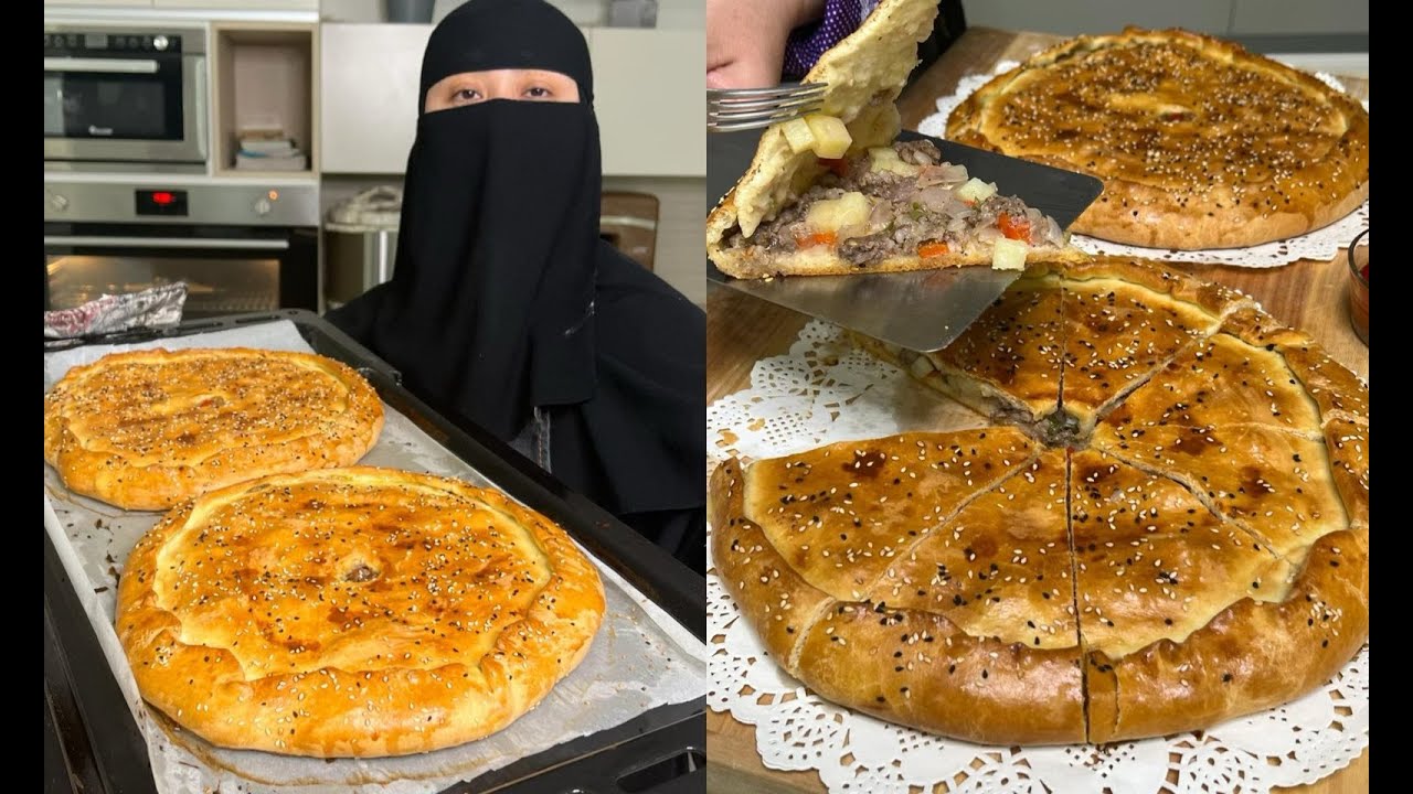 قوش نان / عيش باللحم   ام يزيد التركستاني