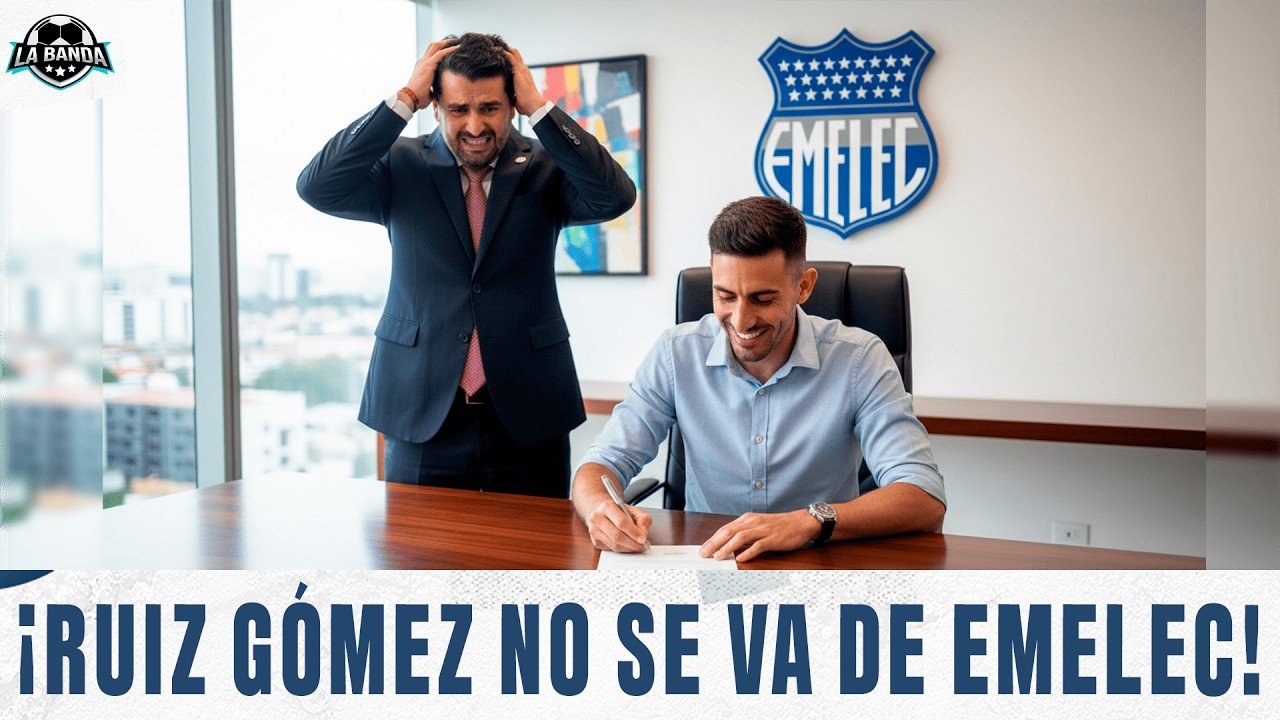CONFLICTO EN EMELEC: RUIZ GÓMEZ SE NIEGA A SALIR l LA BANDA