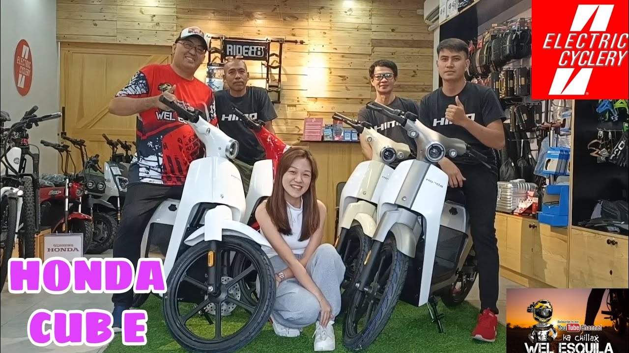 HONDA CUB E | E-BIKE NA PANSININ IKA'Y MAGIGING LAPITIN | ELECTRIC CYCLERY