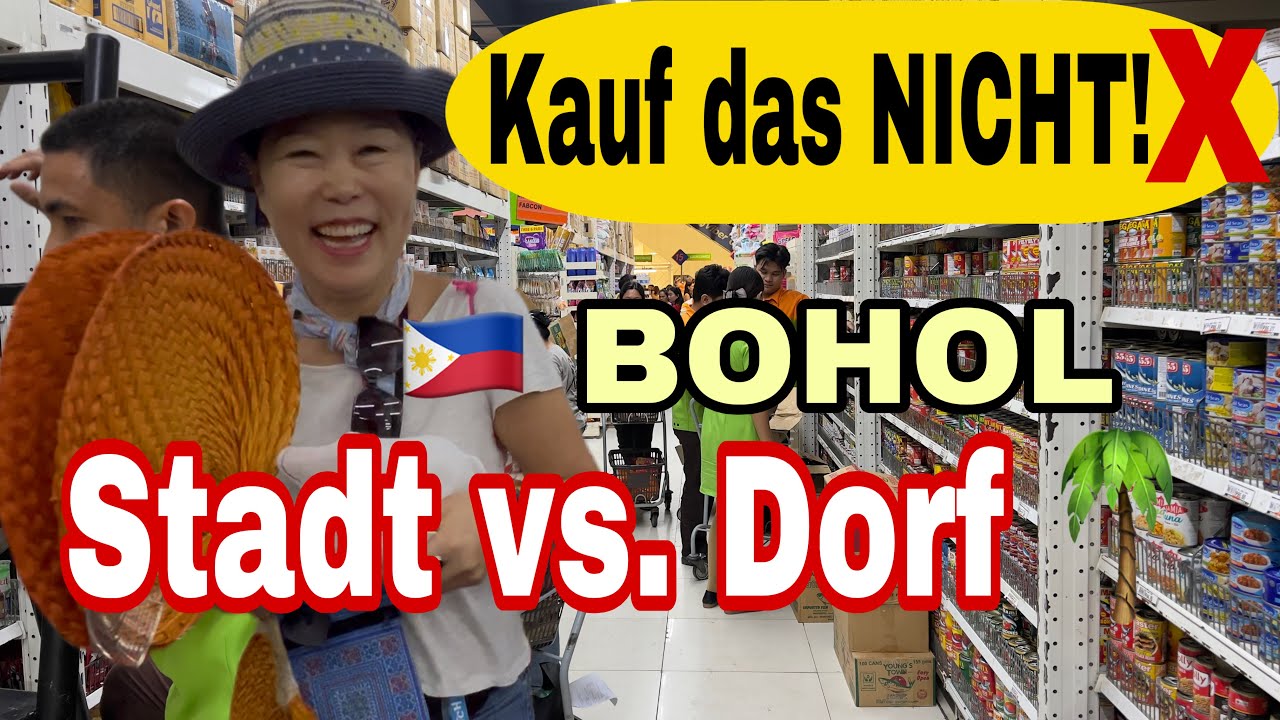 Shopping Chaos in Tagbilaran! Mein ehrlicher Bohol Einkaufs-Guide #Bohol #Tagbilaran #Dauis #보홀 여행