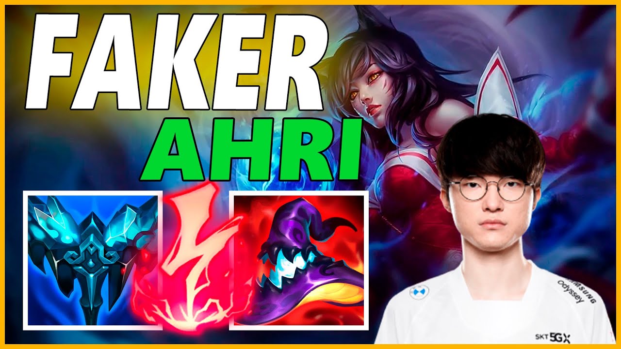 ⚡FAKER AHRI MID GAMEPLAY⚡SEASON 12 LEAGUE OF LEGENDS