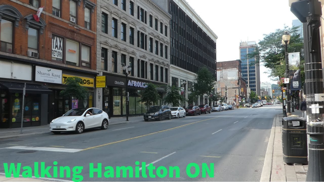 Walking James Street in Downtown Hamilton Ontario 7/17/2023