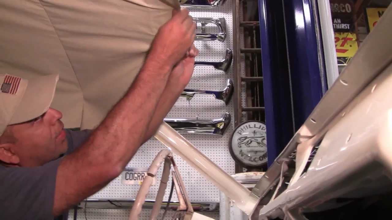 Headliner Installation (Bow Type) - 1968 Mercury Cougar
