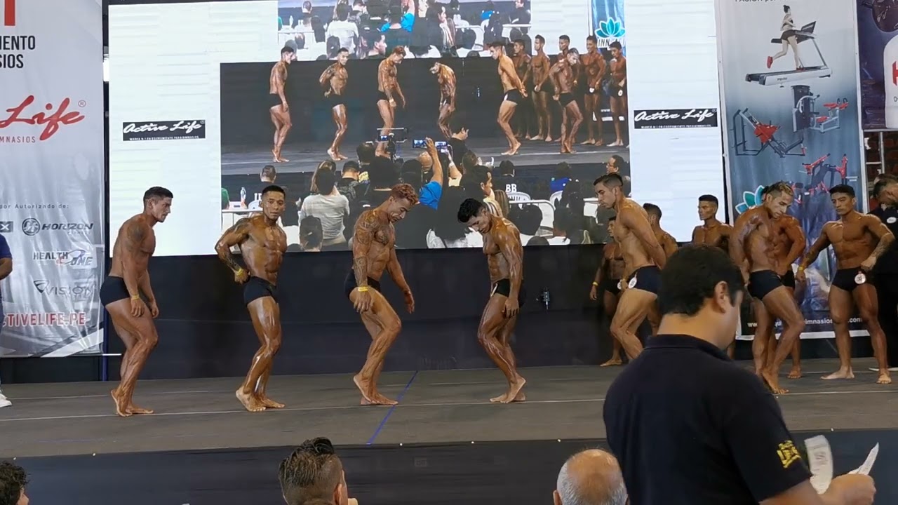 Categoría Classic Physique Senior talla hasta e incluyendo 1.71 m. + 6k.