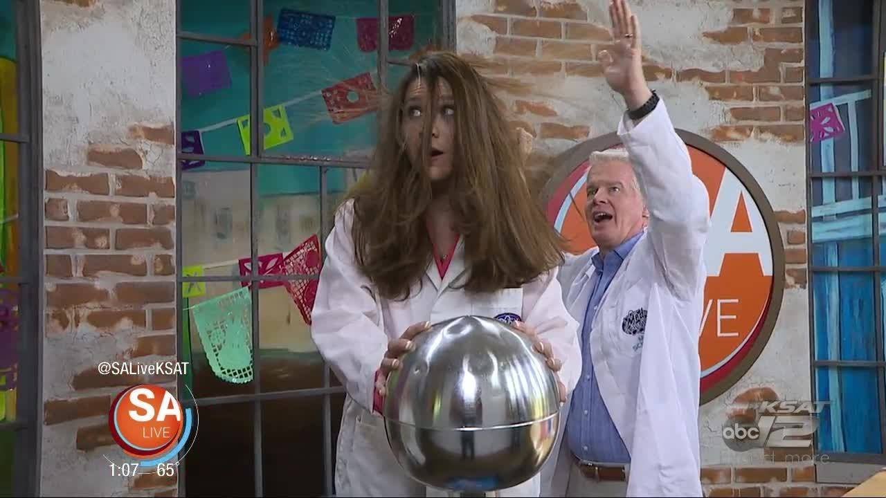 Hair-raising static science fun!