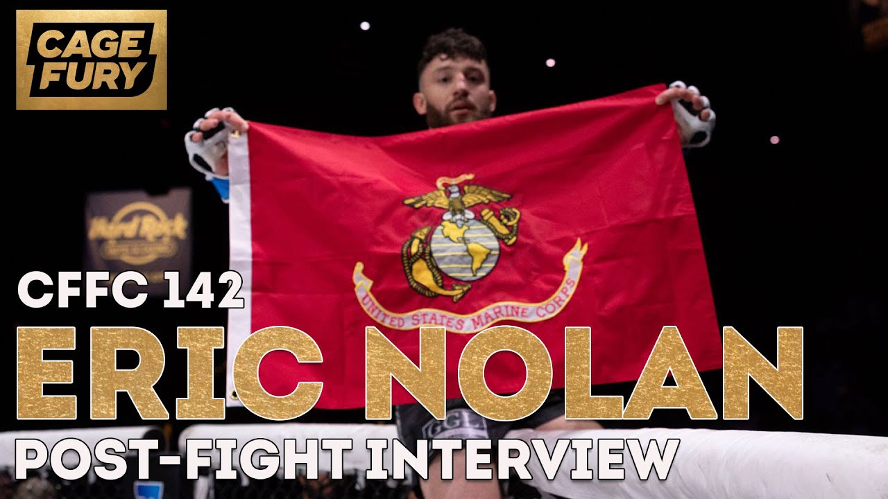 Eric Nolan: 'Blayne Richards made me a better fighter' ahead of CFFC 142 title win