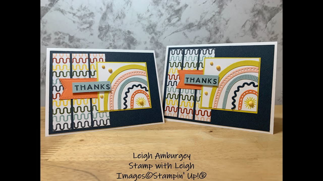 Boho Vibes Thanks Video - Stamp with Leigh