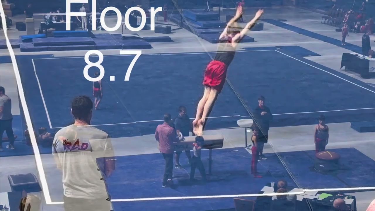 Daytona Beach Open Men’s Gymnastics Level 3D1 