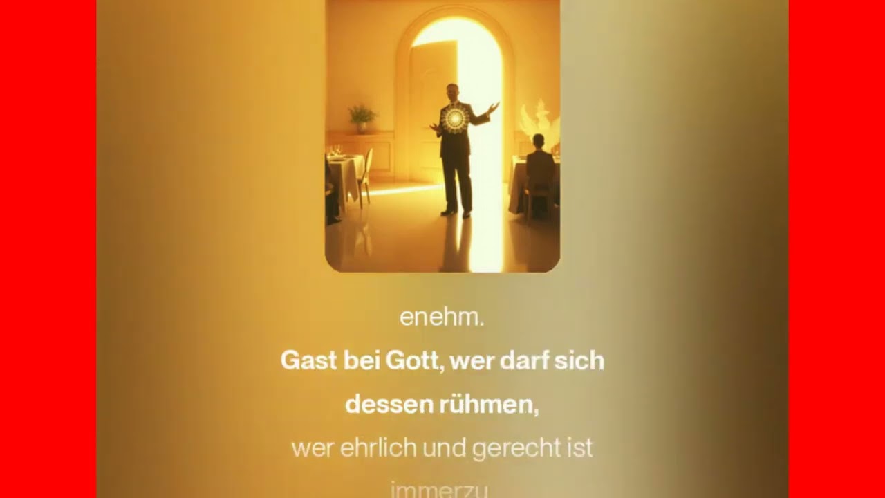 Gast bei Gott - (Psalm 15:1)