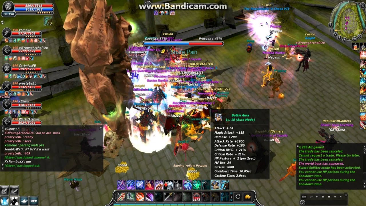 Copy of Elite Cabal World Boss Golem 3/27/16