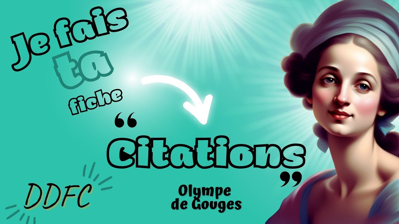 DDFC_CITATIONS_Fiche. Comment faire LA dissertation sur la DDFC ? Je t'aide &agrave; r&eacute;viser !