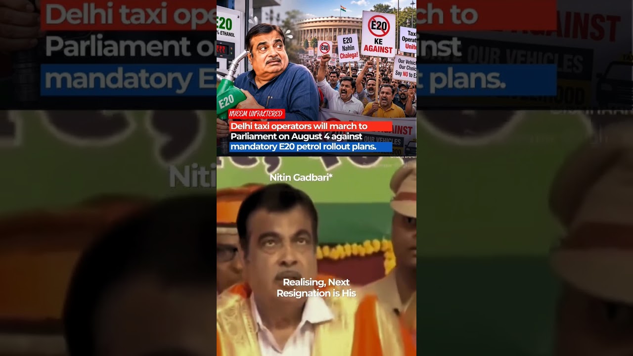 🚖 Delhi Taxi Operators to March Against Mandatory E20 Petrol Rollout__The Delhi Taxi and Tourist