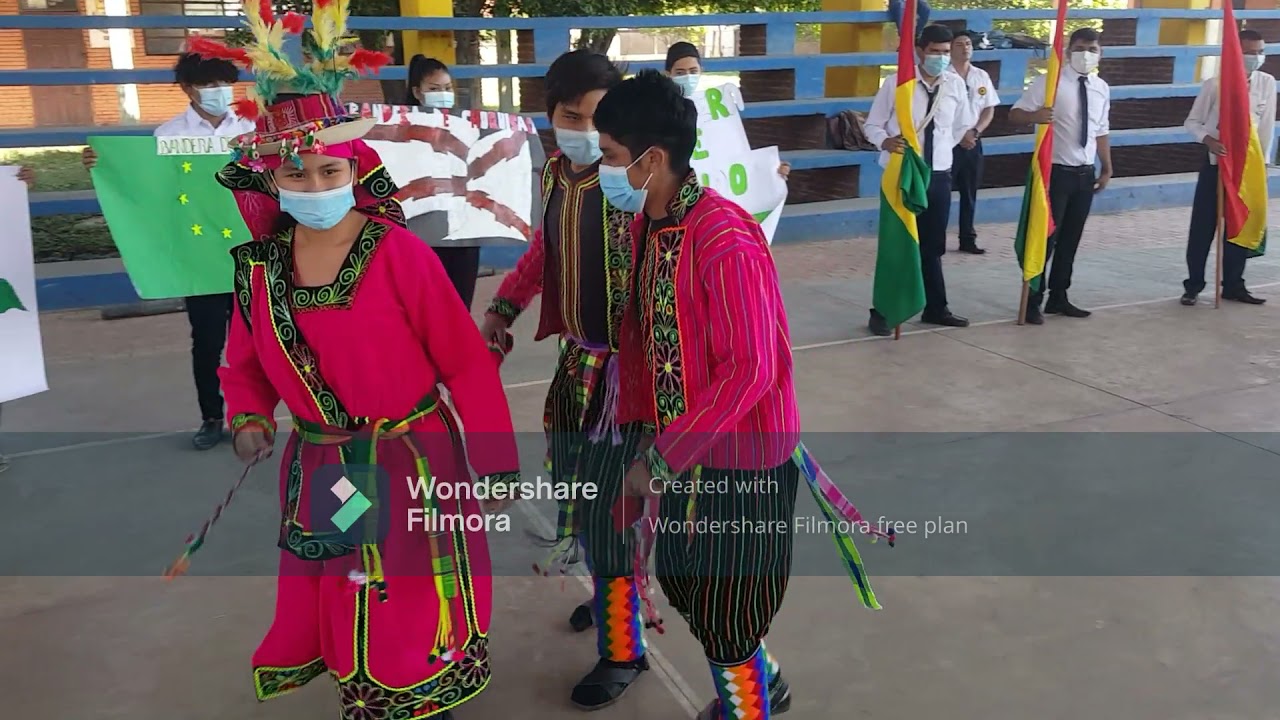 6 de Agosto : Acto Cívico ¡Felicidades Bolivia!