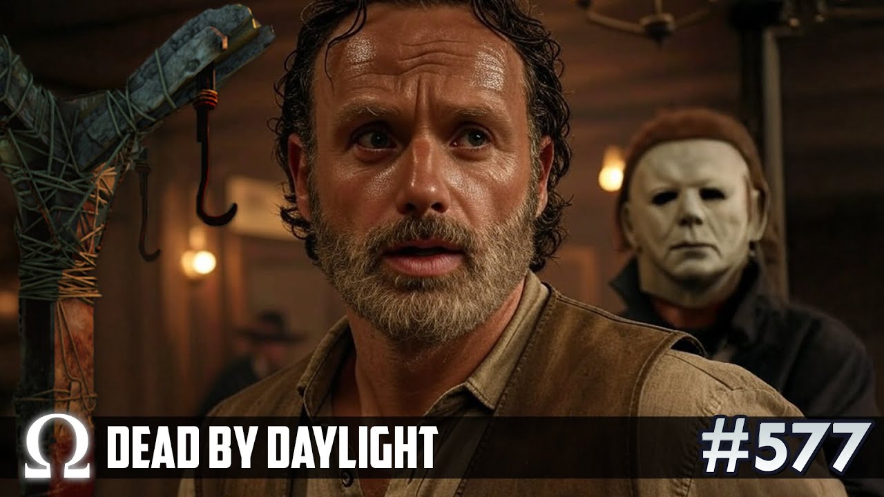 Dead by Daylight - RICK GRIMES gives MYERS A SPANKING!