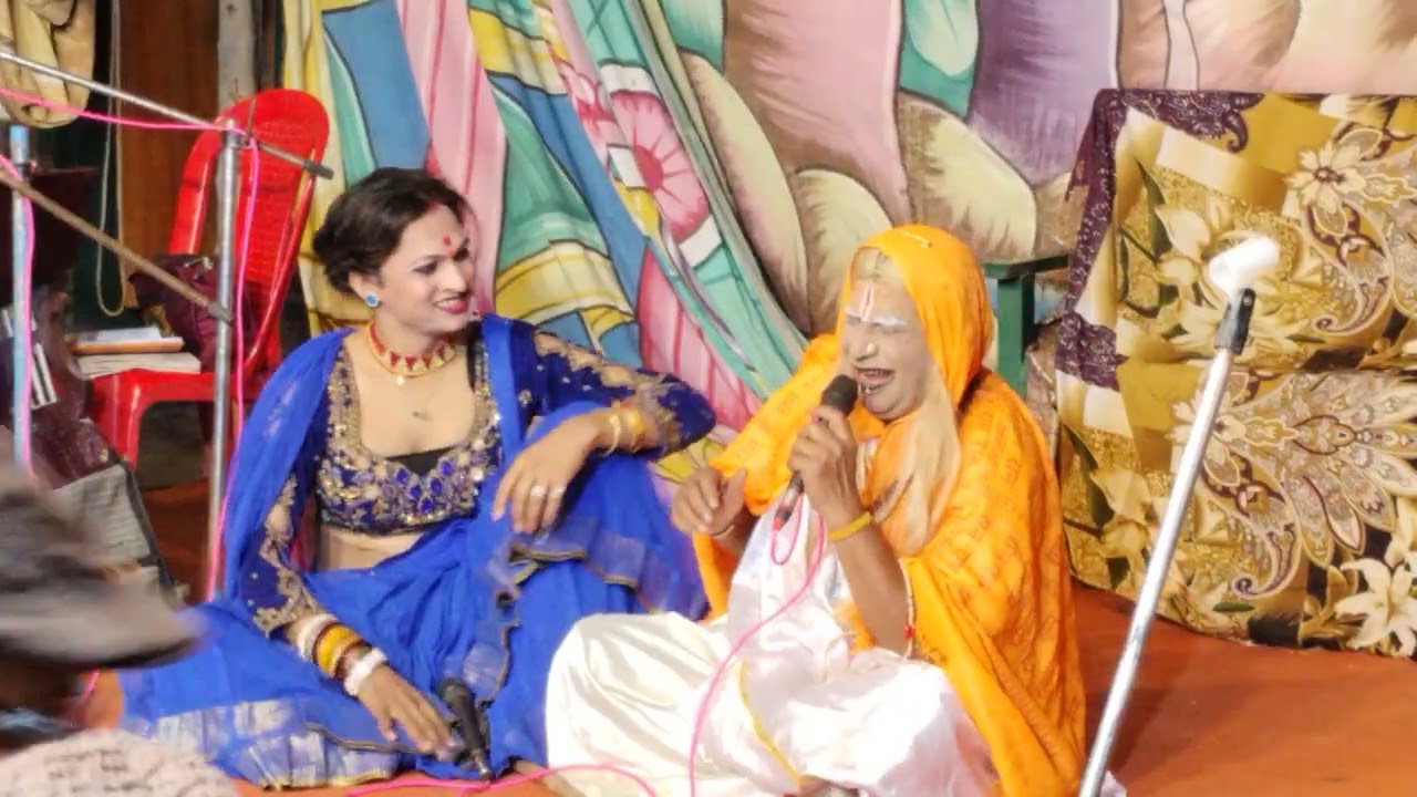 सबरी में आनन्द मिलन और काजल रानी द्वारा धमाकेदार कॉमेडी रामलीला ग्राम कुम्हरिया मोठ 