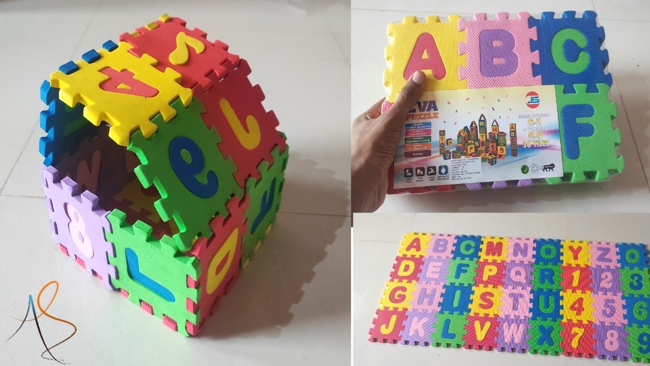 kids Fun and learn with puzzle mat | puzzle toys | alphabet mat | learning toys for kids | unboxing