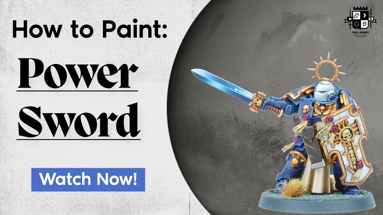 How to paint a Power Sword