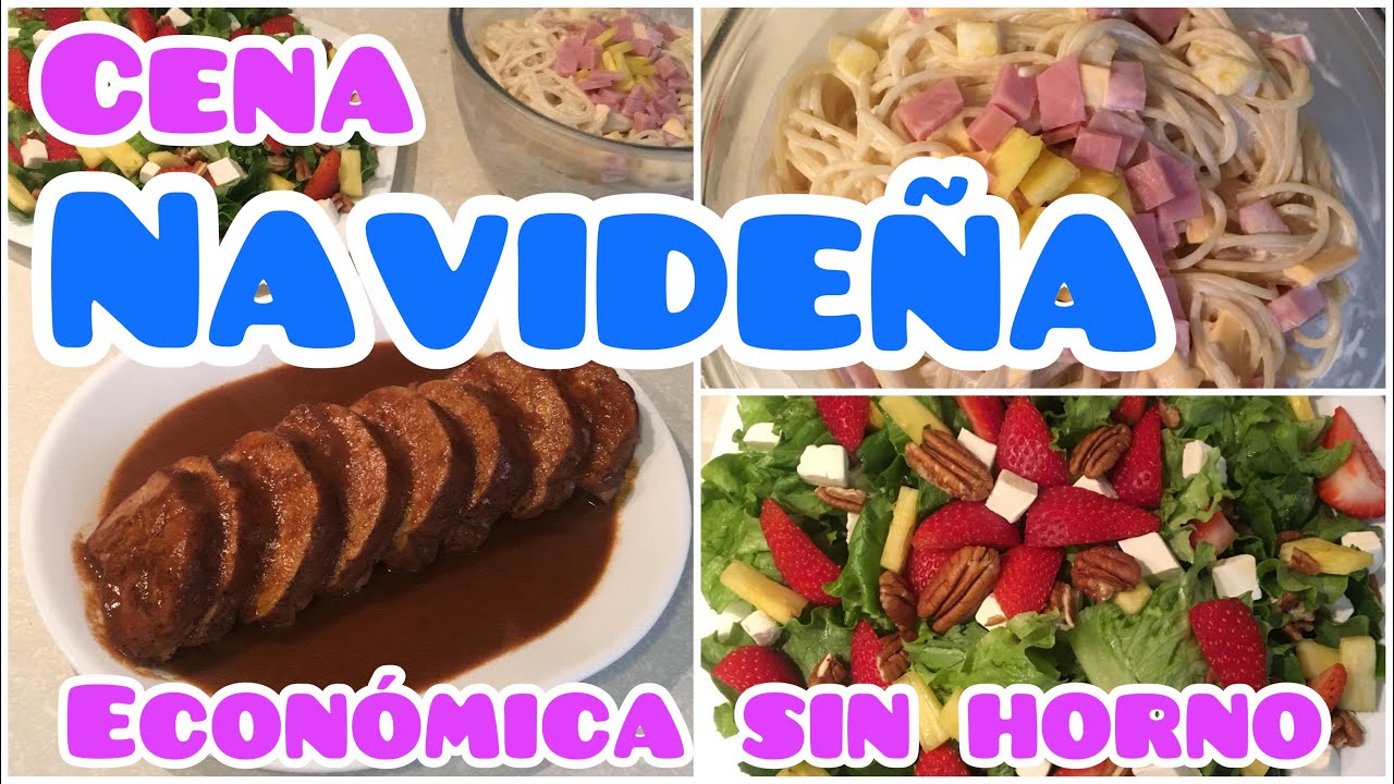 IDEA CENA NAVIDE&Ntilde;A F&Aacute;CIL Y ECON&Oacute;MICA SIN HORNO
